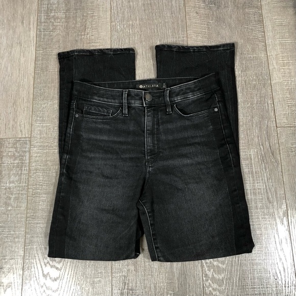 ATHLETA Women’s straight Leg Jeans Size 2 - Picture 3 of 10